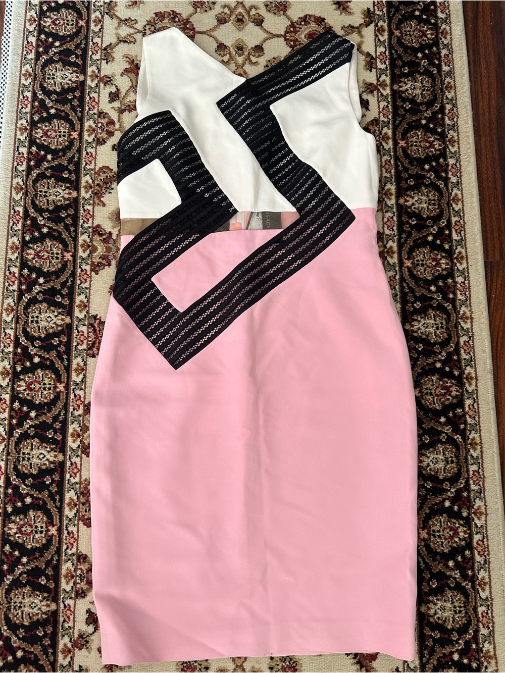 Versace Collection Silk Midi Dress